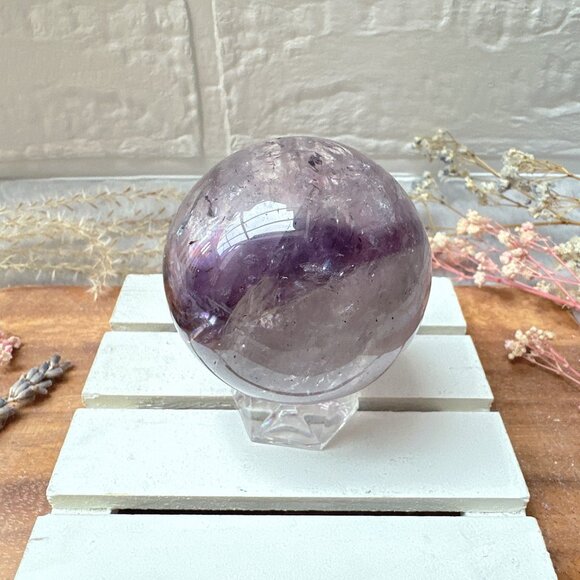 Gorgeous Phantom Amethyst Sphere (PA1) - Picture 5 of 11